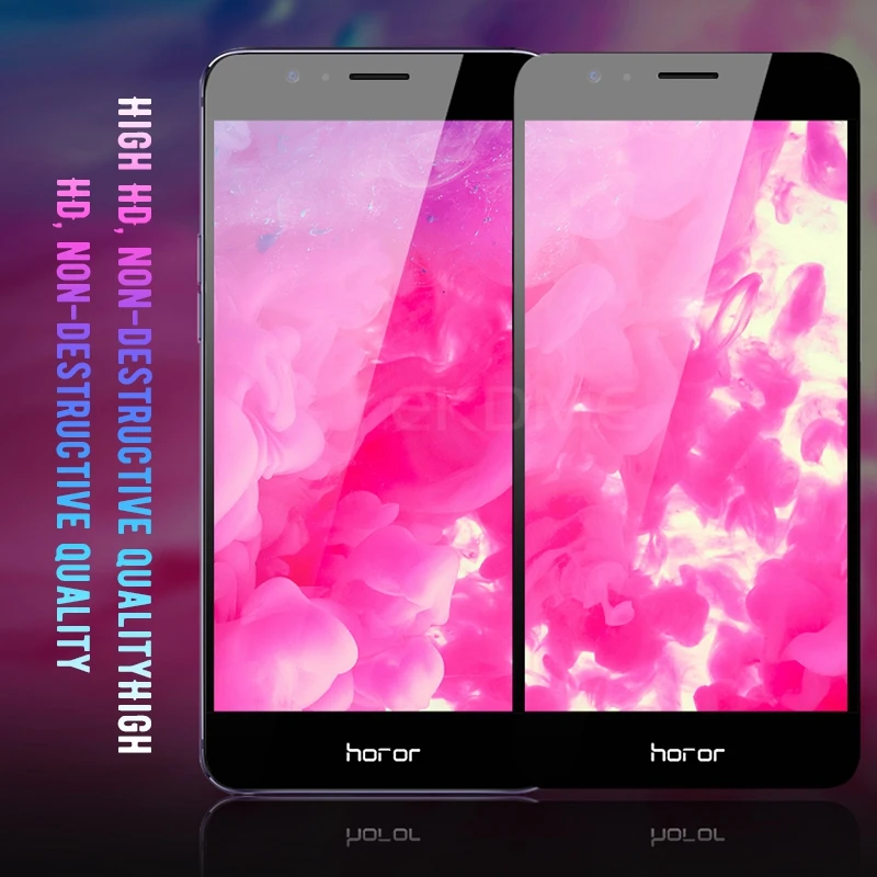 5D Защита экрана для Huawei Honor 10 Lite 8C 8X8 8Pro Закаленное стекло пленка полное покрытие V9