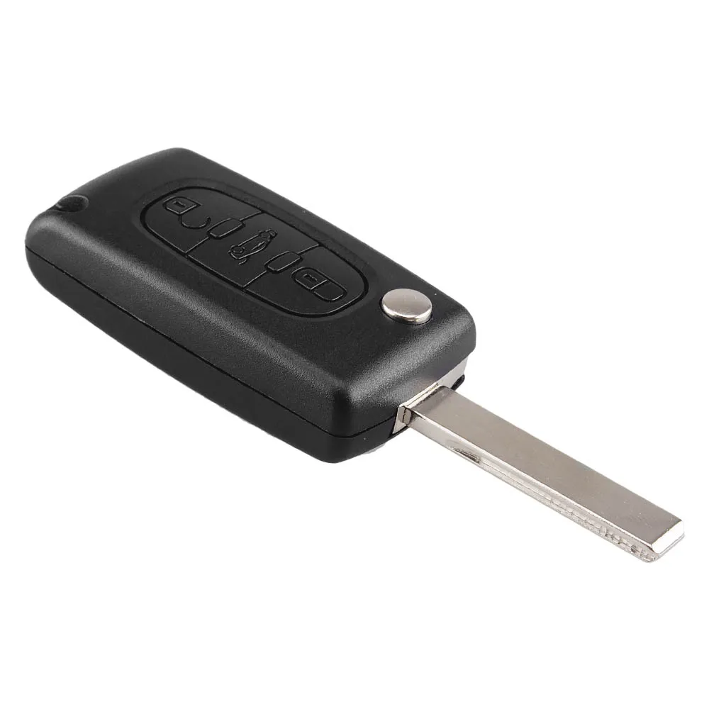 Чехол KEYYOU для peugeot 407 307 308 607 чехол пульта дистанционного управления ключа с 3