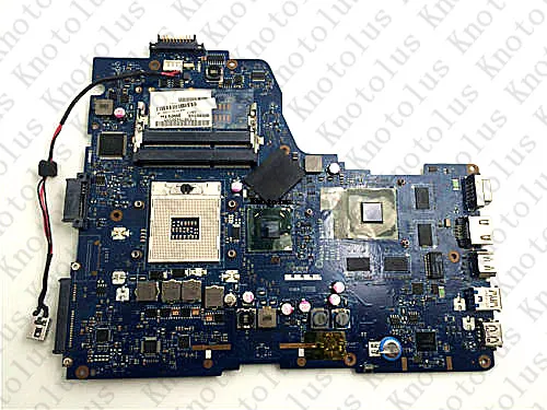 Материнская плата K000125710 PHQAA материнская для ноутбука Toshiba Satellite A665 P750 P755 HM65 GT540M ddr3