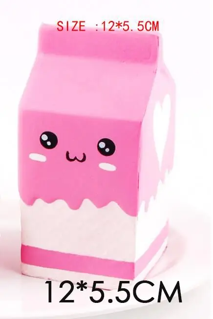 milk-pink Jumbo Pikachu мягкая галактика медленно поднимающаяся мультяшная кукла сжимающая антистрессовые игрушки хлеб игрушка для снятия стресса для детей - Цвет: milk-pink