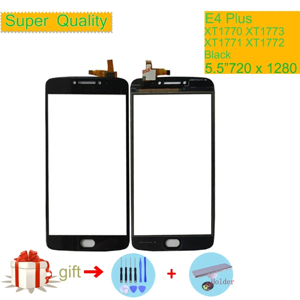 

Original Quality 5.5"For Motorola Moto E4 Plus XT1770 XT1773 XT1771 XT1772 Touch Screen Digitizer Front Glass Panel Sensor Black