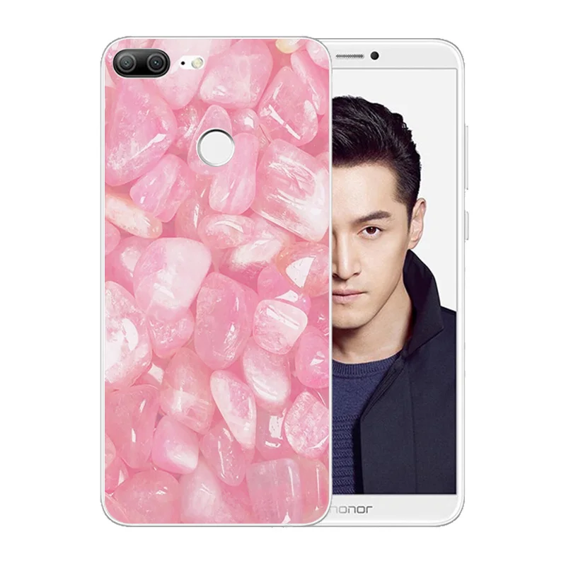 Роскошный чехол для телефона Huawei Honor 9 Lite из мягкого ТПУ 5 65 дюйма с ледяным узором