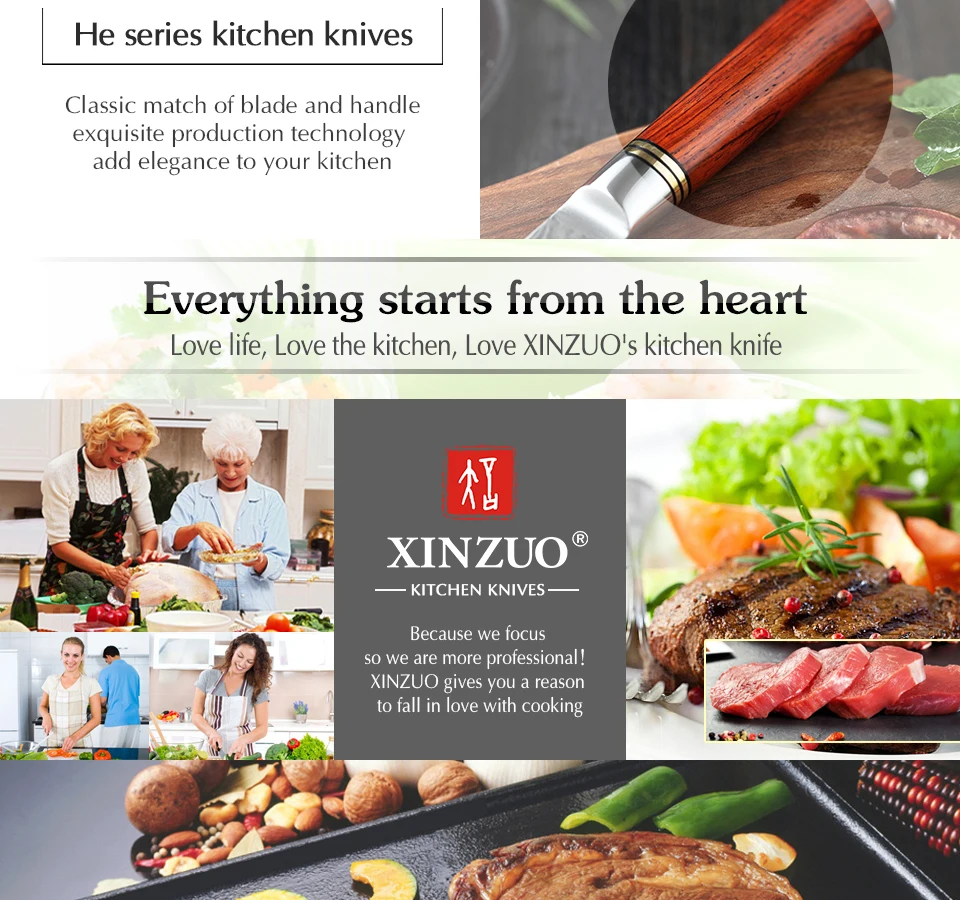 XINZUO 8 дюймов нож шеф-повара из дамасской стали VG10 кухонные ножи высшего качества из нержавеющей стали Gyuto ножи с ручкой из палисандра