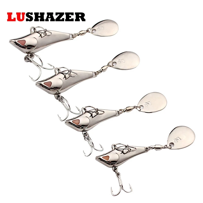 LUSHAZER рыболовная приманка spoon 7 5 г 10 15 20 металлическая для карпа на рыбалку s воблер