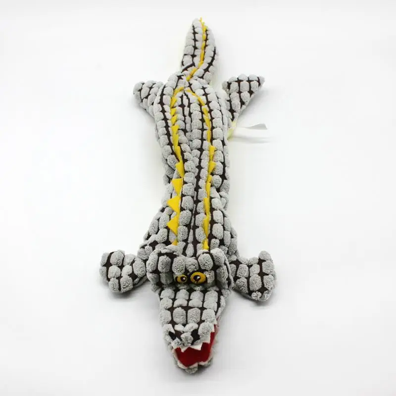Cute Pet Dog Toys Chew Squeaker Animals Pet Toys Plush Puppy Honking Squirrel For Dogs Cat Chew Squeak Toy Dog Supplies - Цвет: 1