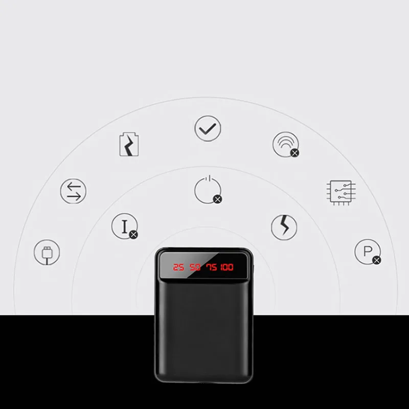 Power Bank 12000mAh Dual USB зарядное устройство для мобильного телефона Внешняя батарея Быстрая зарядка для iPhone Xiaomi портативное зарядное устройство мини банк питания