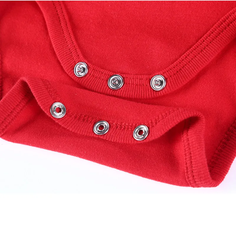 Baby Clothing Red Cartoon Newborn Boys Bodysuit Fashion Cotton Short Sleeve Infant Outwear O Neck Jumpsuit One Pieces |