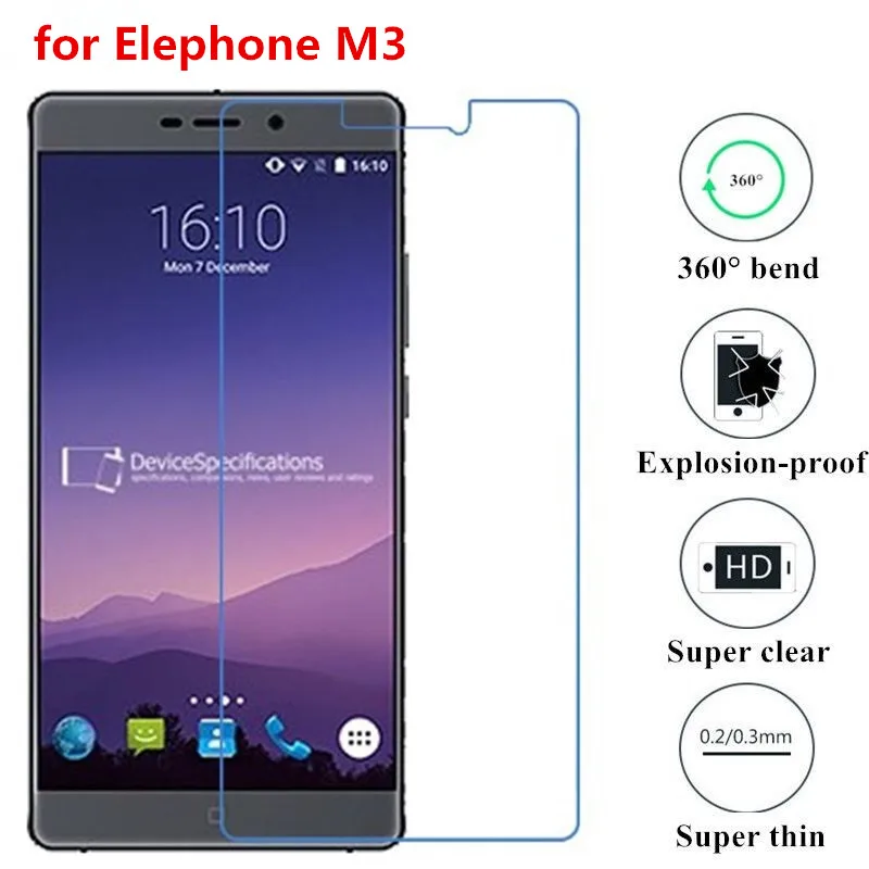 for Elephone M3 Udapakoo закаленного(Мягкая стеклянный стол скатерти) пленка для Elephone P6000 M2 M3 S7 S8 P8 S7 мини нано взрывостойкое стекло Экран протектор - Цвет: for Elephone M3