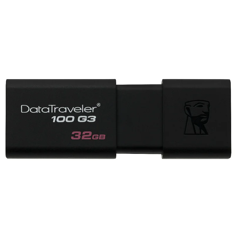 Флеш-накопитель Kingston Usb 64 ГБ usb 3 0 флешка флеш-память высокая скорость U-диск черный