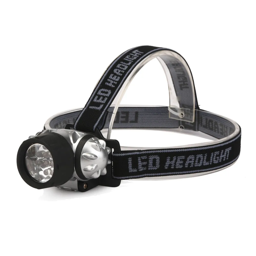 Высокое качество 12LED/21LED налобный фонарь Головной | Лампы и освещение