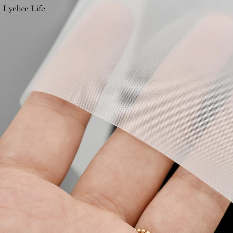 Шелкография из полиэстера Lychee Life 100*127 см белая сетка сделай сам текстильное