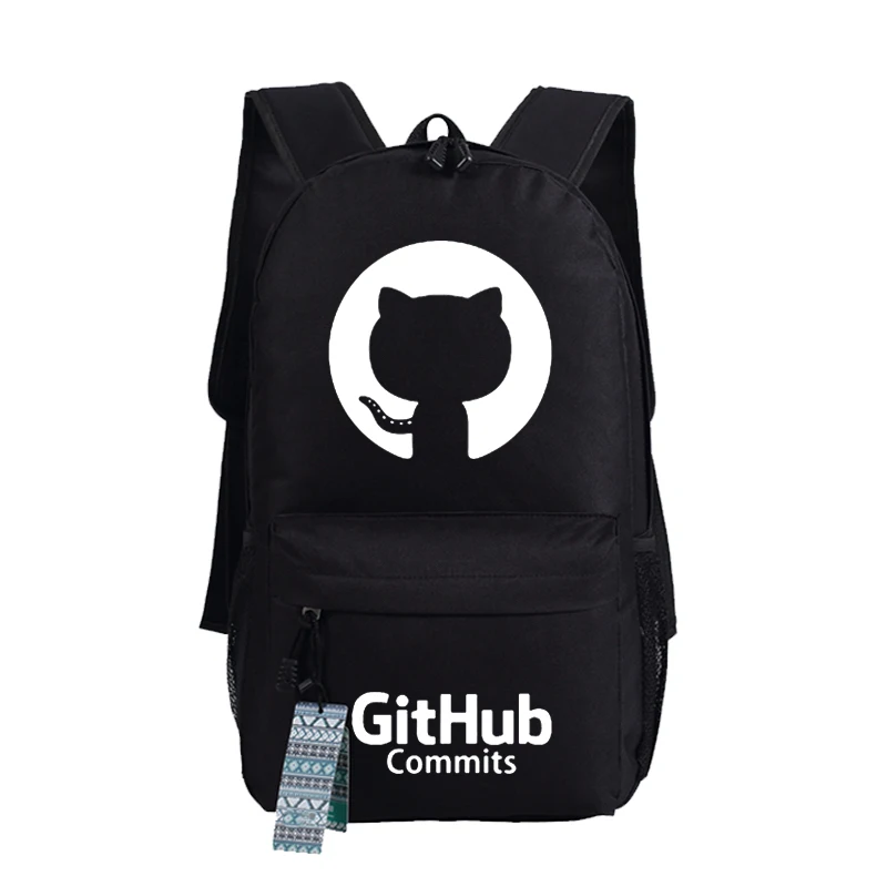 Новинка рюкзак Github IT you are offline сумка унисекс холщовая Студенческая книга школьные
