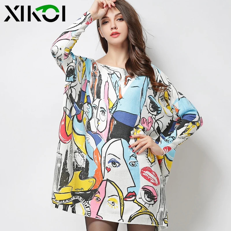 Women's clothing Women Sweaters Knitted Cardigan Lady's Long Sleeve Pullover Winter Blouses Cashmere Large Size CLOTH | Женская