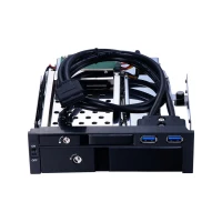 Uneatop ST7224U optibay алюминиевый корпус 2.5 SATA HDD/SSD корпус и 3.5 SATA HDD Rack USB3.0 HDD мобильный стойки