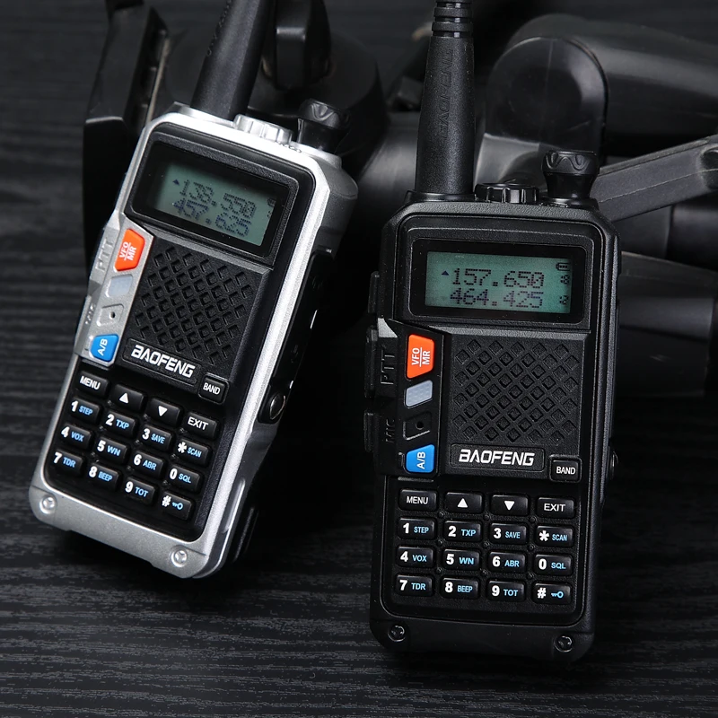 2 шт. BaoFeng UV-B3 плюс двухканальные рации мощное радио CB трансивер 8 Вт 10 км Long Range