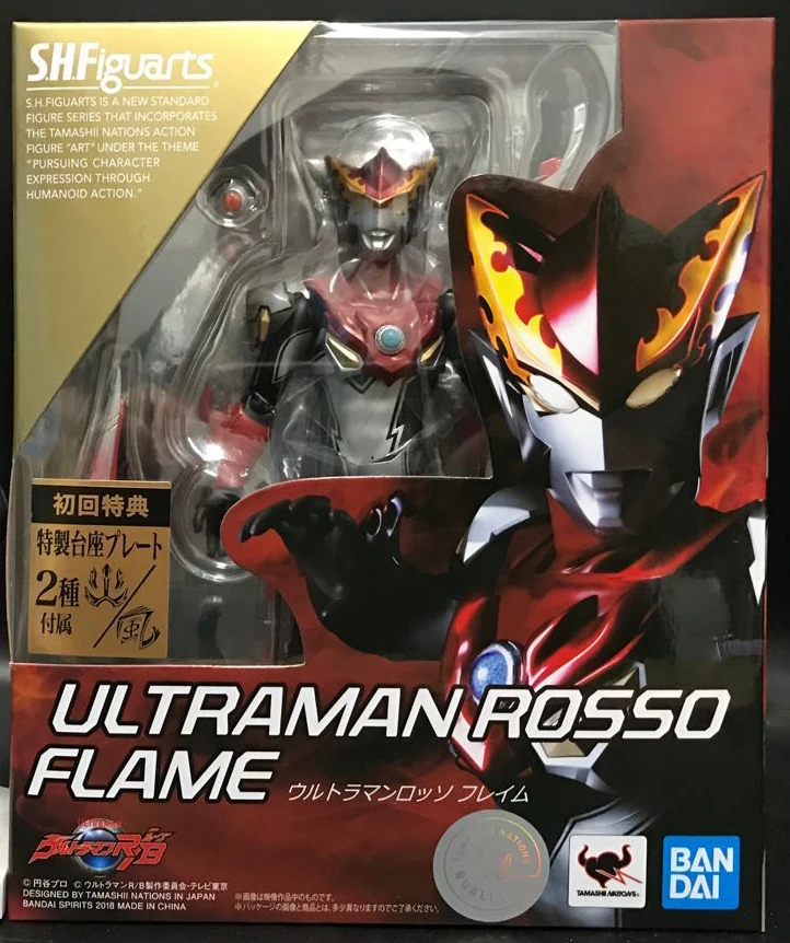 Оригинальный BANDAI SPIRITS Tamashii Наций S.H. Figuarts / SHF фигурку-Ultraman Rosso пламя | Игрушки и