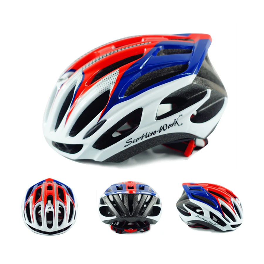 Хит продаж велосипедный шлем Сверхлегкий интегрированный дорожный MTB Casco Ciclismo 57-63