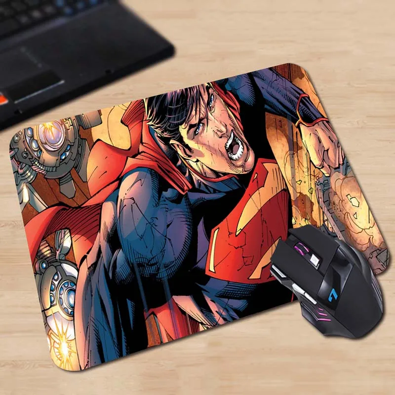Babaite Cool Comics Супермен возвращает Логотип персонализированный компьютерный коврик