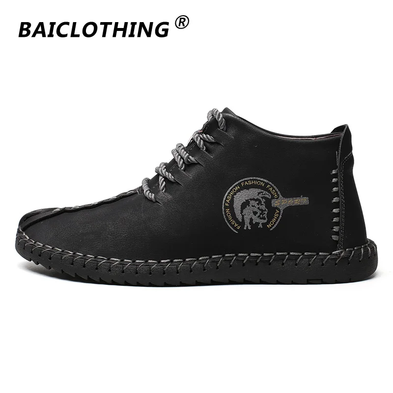Big Size 2019 New Comfortable Casual Boat Shoes Loafers Men Quality Split Flats Hot Sale Lofers Moccasins | Обувь