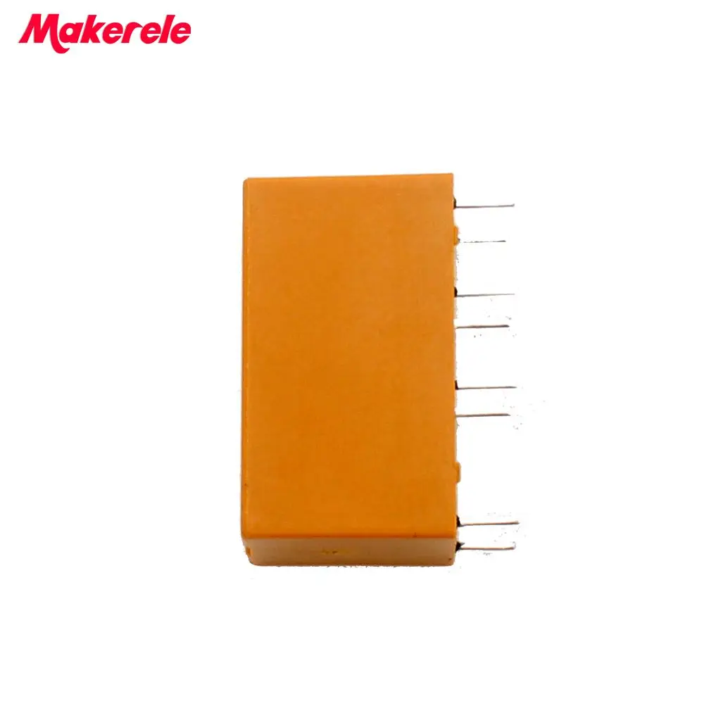 10 шт./лот для 12 В постоянного тока SHG катушка DPDT 8 Pin 2NO 2NC мини реле мощности PCB тип HUI