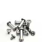 2 шт. 5 мм6 мм крепежные винты для рукоятки ножа заклепки на застежке винты заклепки хвостовик инструмент ЧПУ гравировальная мельница ручные винтовые заклепки