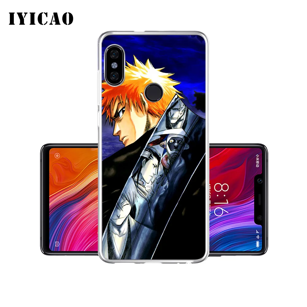 IYICAO BLEACH ichigo маска мягкий силиконовый чехол для телефона Xiaomi Mi 9 8 SE 6 A1 A2 Lite F1 MIX2S MIX3