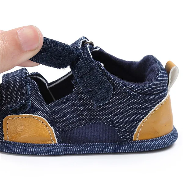 

Handsome Baby Boy Summer shoes Newborn Soft Bottom Anti-skid Crib Babe Firstwalker Footwear For Kids