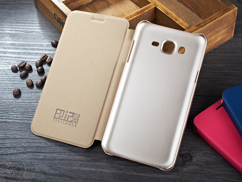 Италия Высокое качество кожаный чехол для Samsung Galaxy J7 2016 j7108 откидная крышка