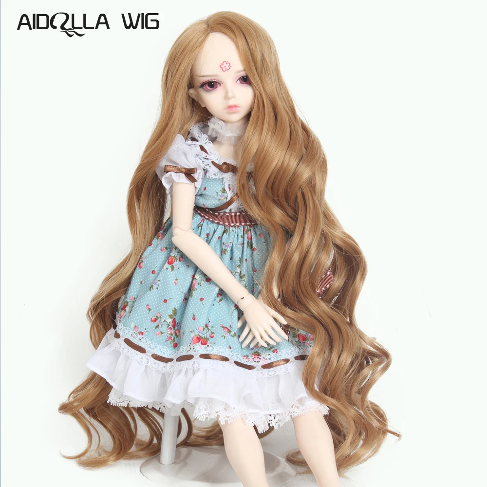 Волосы для BJD/DD/SD/MSD/YOSD/Blyth кукла высокотемпературная проволока длинные цвета