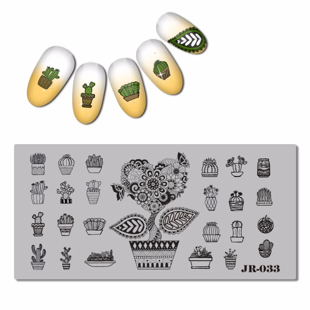 Нержавеющая сталь 6х12 см гвоздь шаблон штамповочной пластины цветок вихревой