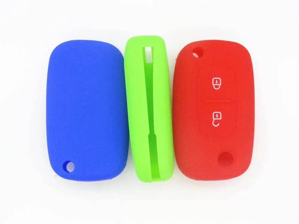Чехол для автомобильного ключа AUTEWODESilicone чехол брелок Renault Fluence Clio Scenic Megane Duster Sandero