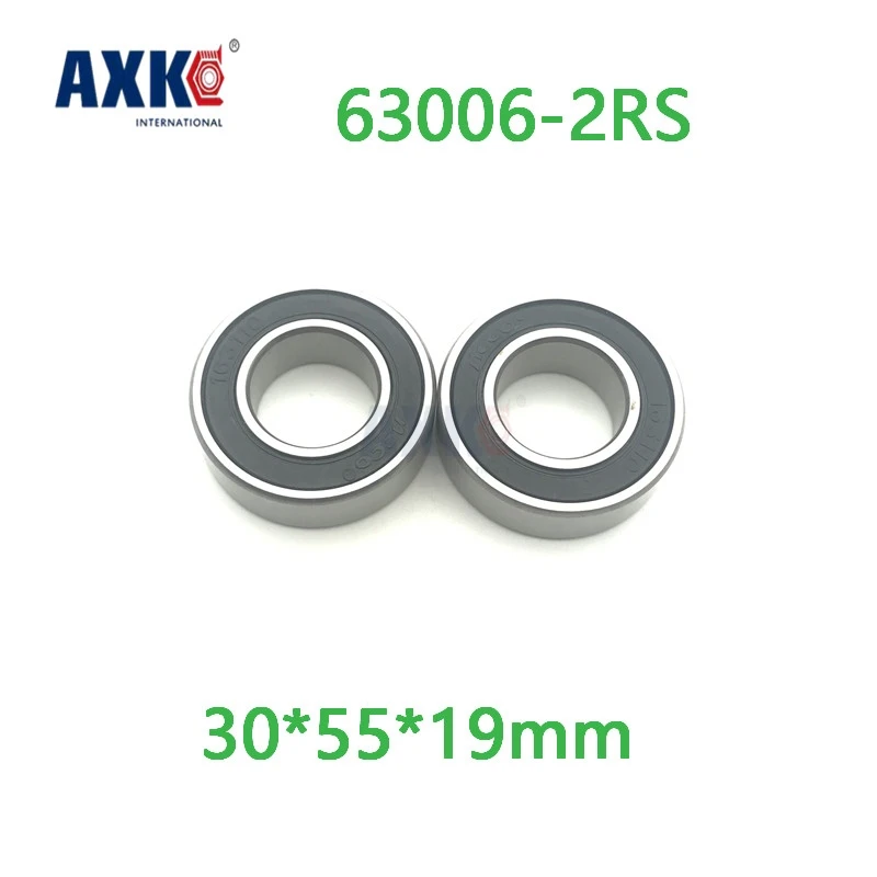 Axk 63006 2rs высокоточные толстые шарикоподшипники с глубоким желобом Φ p0 30*55*19 мм|bearing