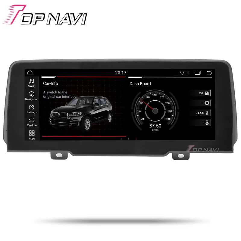 Автомагнитола Topnavi 10 25 дюйма Android 9 0 GPS навигация для BMW X3 EVO G01(2018) 2 Din медиаплеер