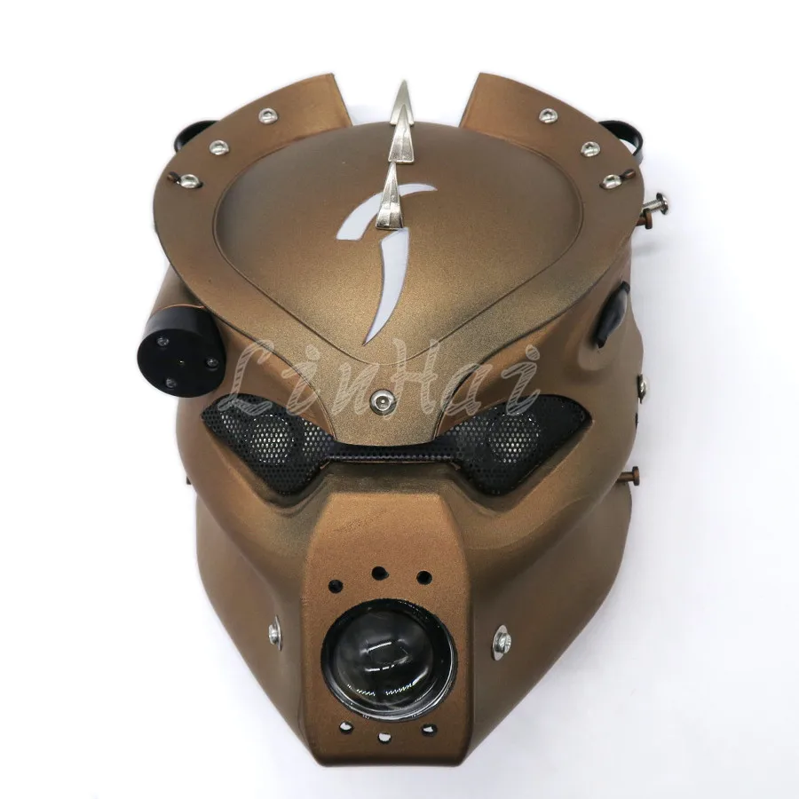 Мотоцикл светодио дный Led Череп головной свет лампы фар с крепёжный кронштейн для