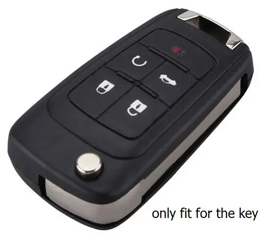 

Silicone rubber car key Case Cover Fit For Buick LaCrosse Regal Verano 5 button Key