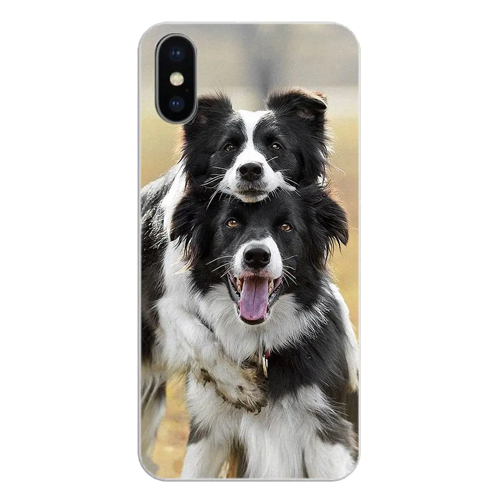 Border Collie Dog Silicone Phone Shell Cover For Huawei Honor 5A LYO-L21 Y6 II Compact Y5 2 Y5II Mate 10 Lite Nova 2i 9i |