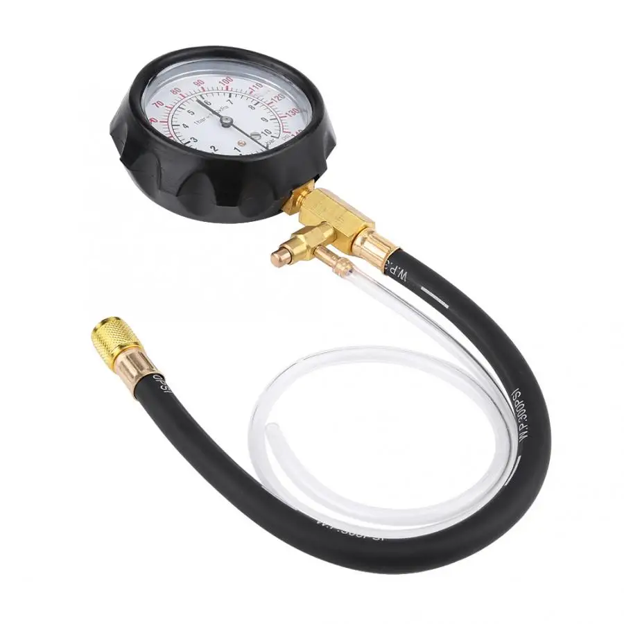 TU-114 Petrol Fuel Diesel Pressure Tester Gasline Injector Pump Pressure Gauge Diagnostic Tool