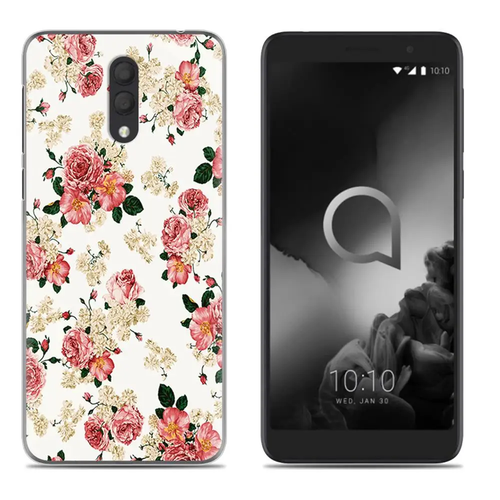 7 Противоударный чехол для телефона Alcatel 1X(), без отпечатков пальцев, стильный дизайн, задняя крышка для телефона, ТПУ, силиконовый чехол для телефона - Цвет: 7