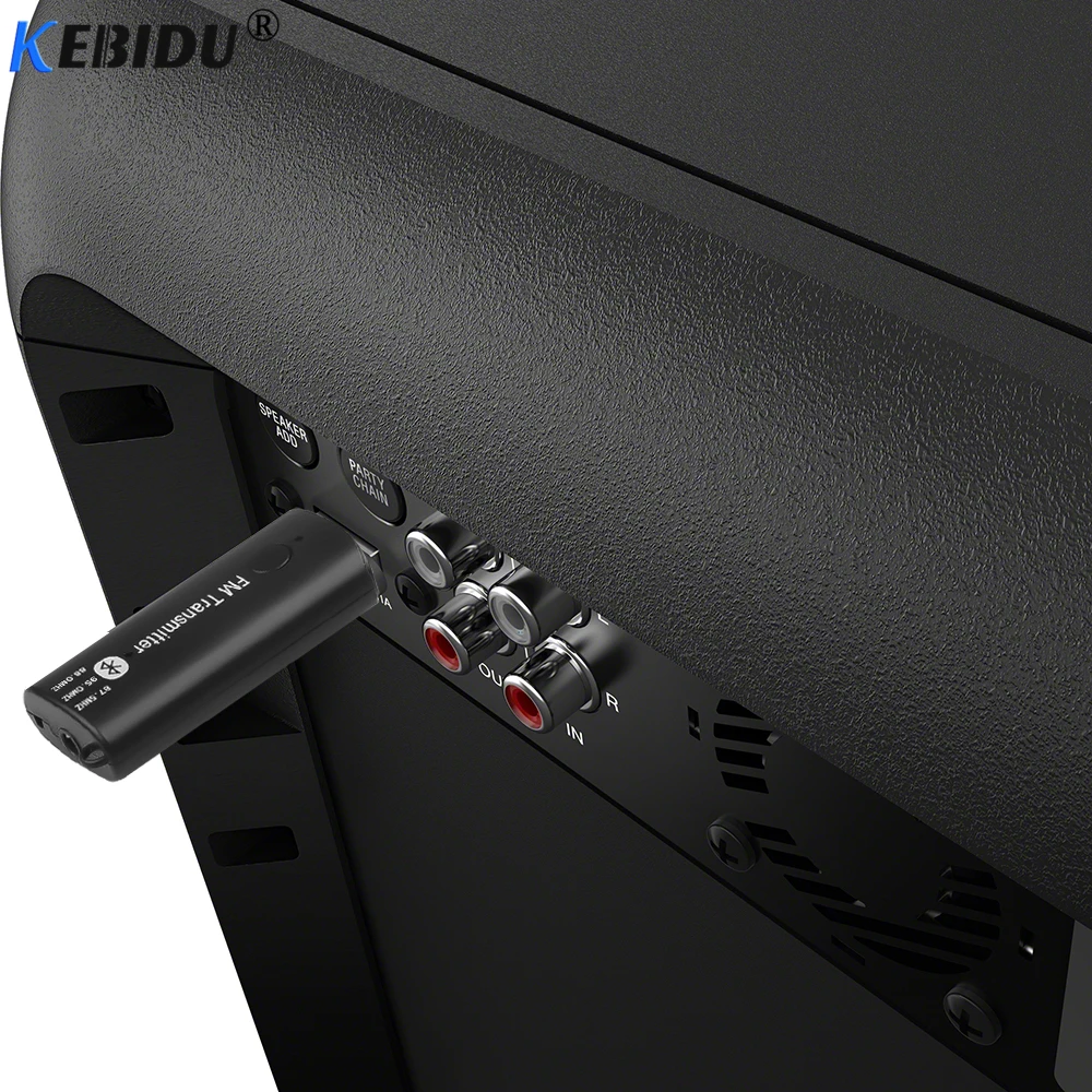 KEBIDU Bluetooth V5.0 USB приемник FM передатчик автомобильный комплект Muisc аудио беспроводной адаптер для автомобиля для iPhone samsung huawei Xiaomi