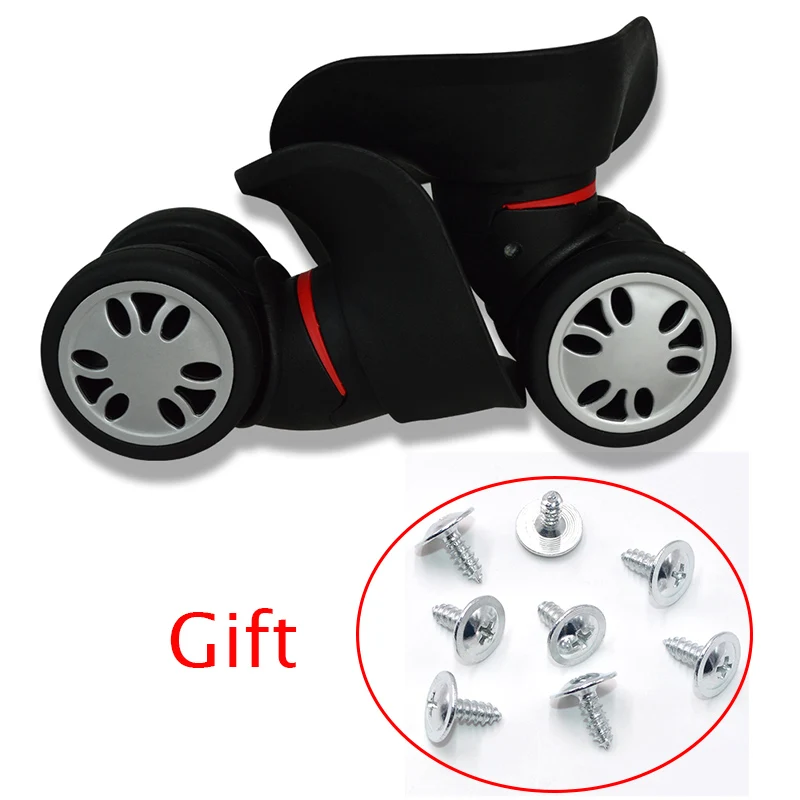 A08-HGL Replacement Luggage Wheels for Travel Suitcase Repair Hand Spinner Caster Parts Trolley Replacement Rubber