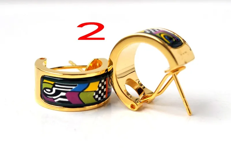 Эмалированная Пряжка для ушей в европейском стиле 2 | Украшения и аксессуары