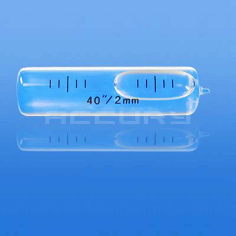 

Высокоточный спиртовой уровень 40 дюймов/2 мм 12*46 мм Стеклянная трубка пузырьковый уровень флакон стеклянная шкала уровень аксессуары