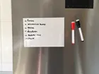 Магнитная стираемая доска на холодильник, Размер A5, ручка-маркер для доски