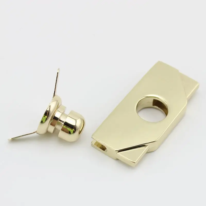 20 комплектов 10 кожаных сумок металлических застежек защелкивающихся ваших