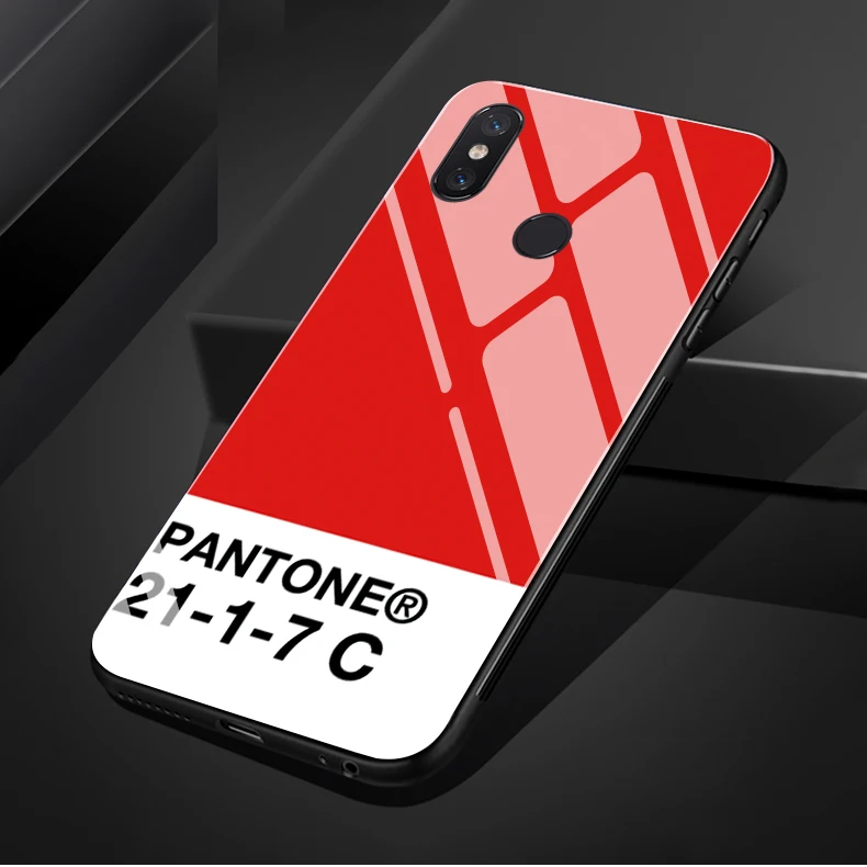 Новейшая модель; схема калибровки Pantone для Xiaomi5 5S 5splus 6 6x8 8lite 8se MIX2 2s 3 цвета защитная пленка из закаленного стекла для Xiaomi Redmi 5 7 5 плюс Note5 Note7 чехол для телефона - Цвет: 10
