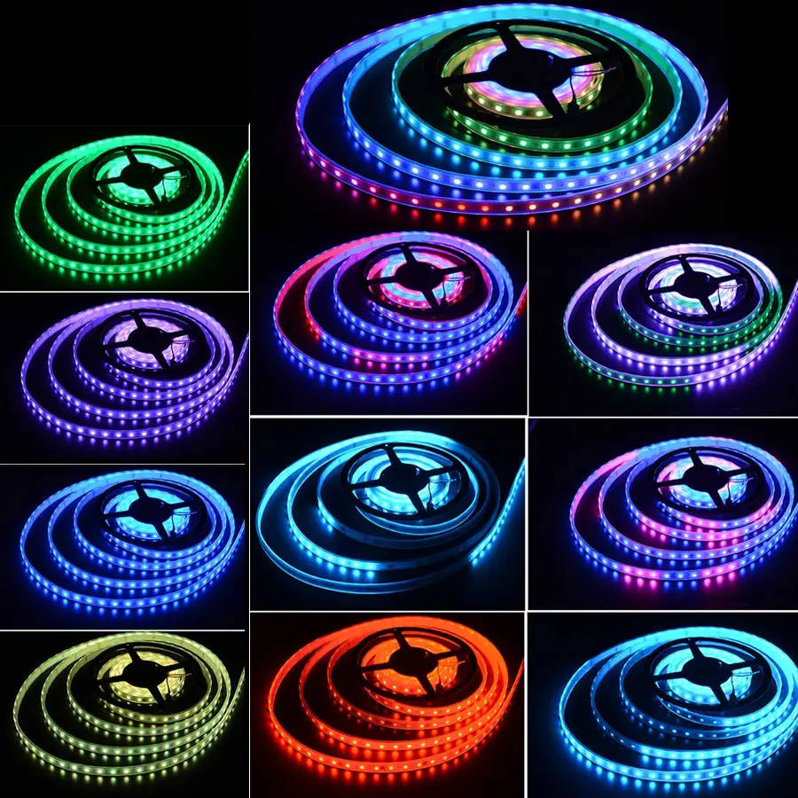 DINGDIAN Светодиодная лента s 12V RGB светильник с дистанционным управлением для