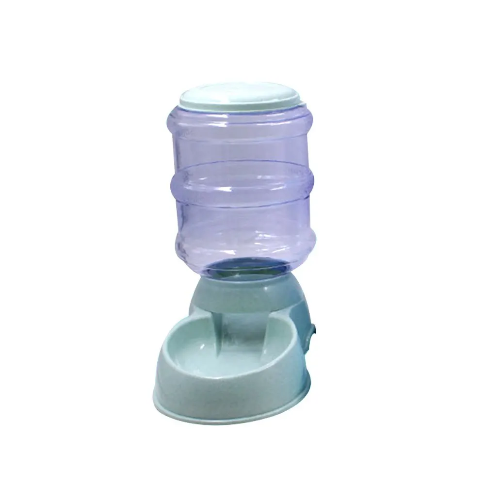 Green Feeder Pet автоматический диспенсер для воды 3.5L гравитационный питатель для домашних животных водонагреватель для кошек Миска Для Кормления Собаки питьевая вода/автоматическая Feediing - Цвет: Green Feeder