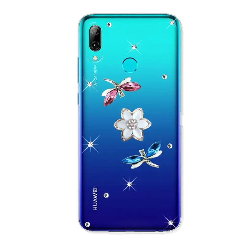 Роскошный блестящий чехол с кристаллами для Huawei P Smart Plus Nova 3i телефона 2019 |