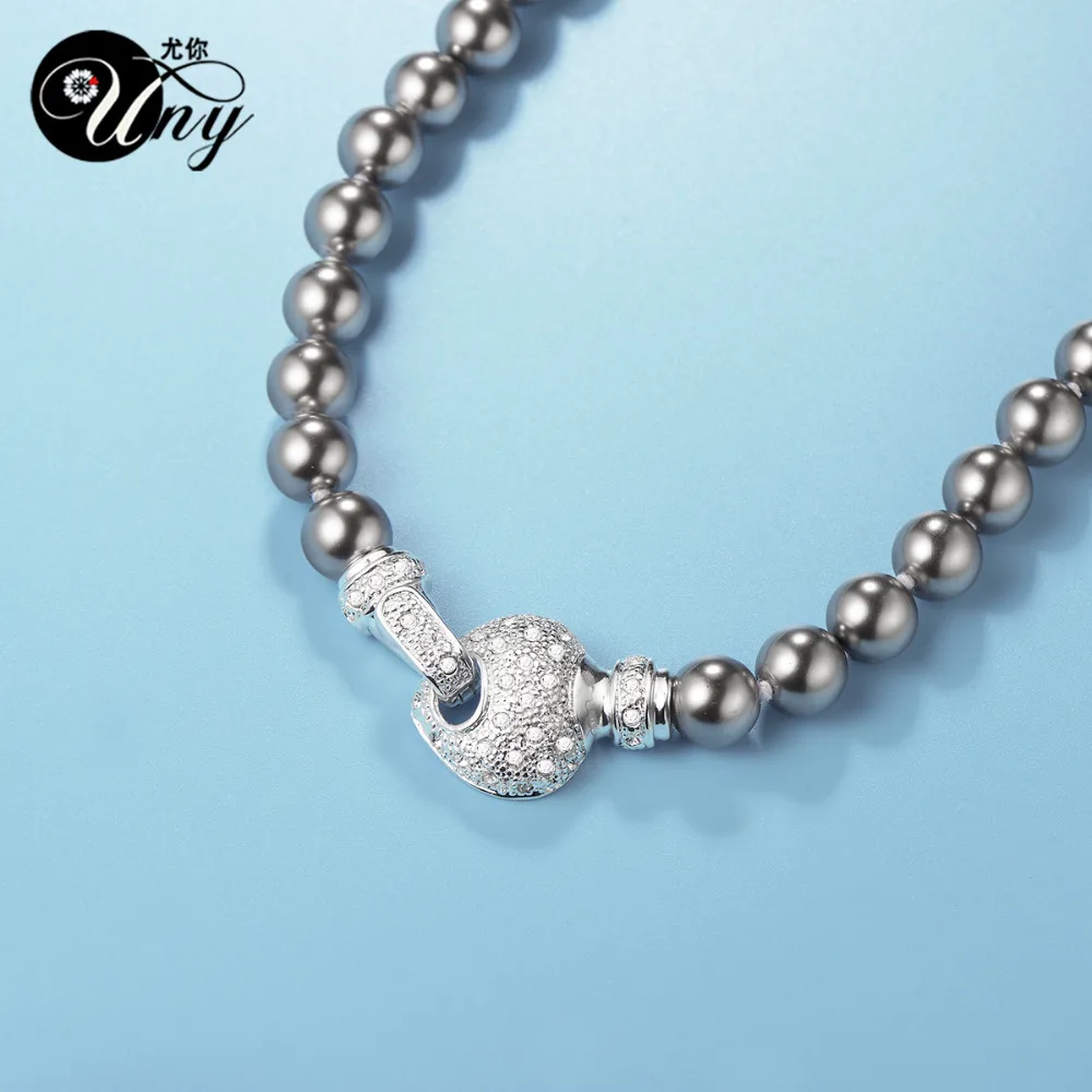 Uny Jewelry Миниатюрный кулон Цепочки и ожерелья родием Циркон с искусственным