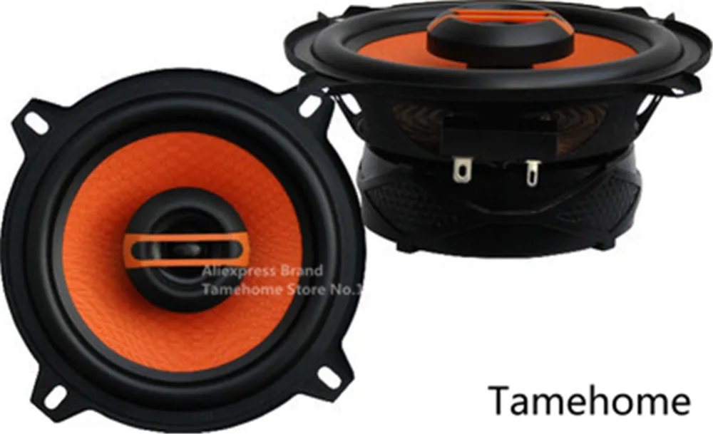 OrangeRed 1 пара 4 дюймов тяжелых коаксиальные автомобильные динамики Отличный Звук